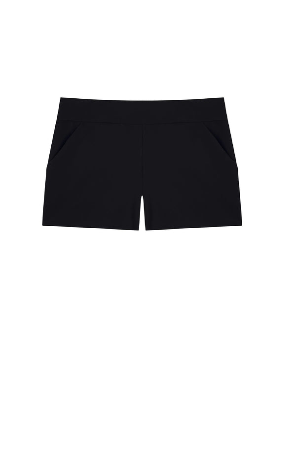PAIN de SUCRE Women Marlow Black Beach Shorts