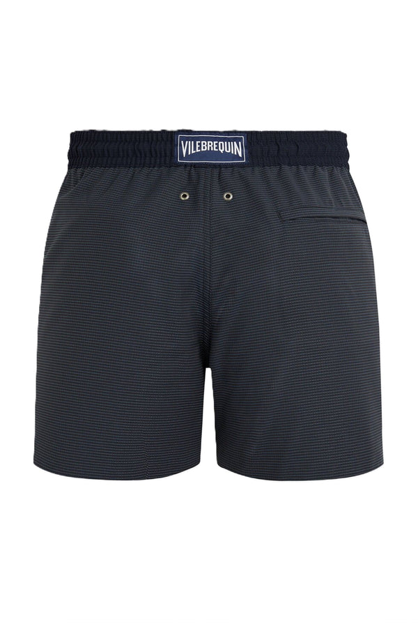VILEBREQUIN Men Wool Swim Shorts Micro Carreaux Tailoring