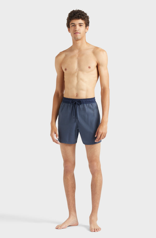 VILEBREQUIN Men Wool Swim Shorts Micro Carreaux Tailoring