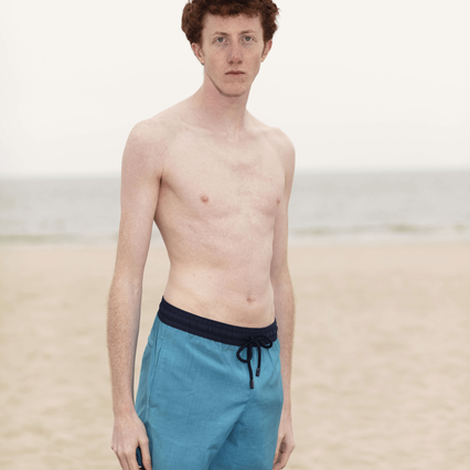 VILEBREQUIN Men Wool Swim Shorts Super 120'