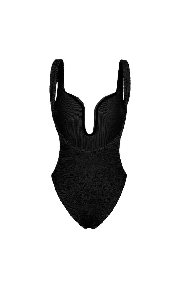 PARAMIDONNA Women Mika Black Underwire One-Piece Swimsuit
