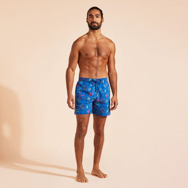 VILEBREQUIN Men Swim Shorts Embroidered Noumea Sea - Limited Edition
