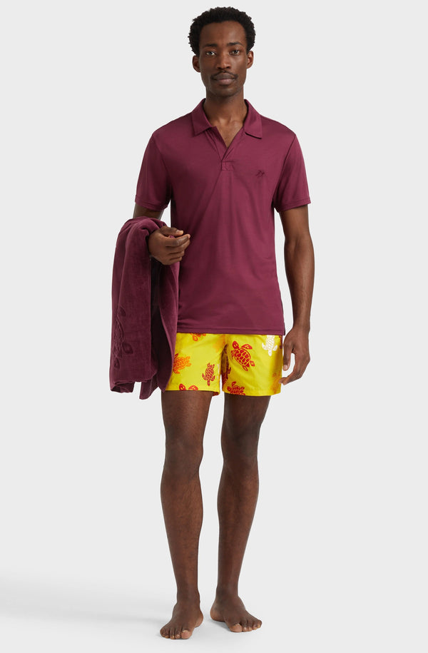 VILEBREQUIN Men Swim Shorts Embroidered Tortue Multicolored - Limited Edition