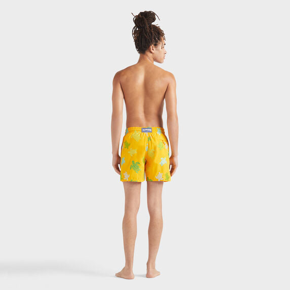 VILEBREQUIN Men Swim Shorts Embroidered Tortue Multicolored - Limited Edition