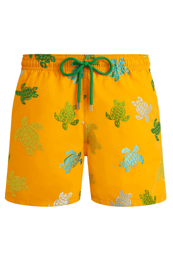 VILEBREQUIN Men Swim Shorts Embroidered Tortue Multicolored - Limited Edition