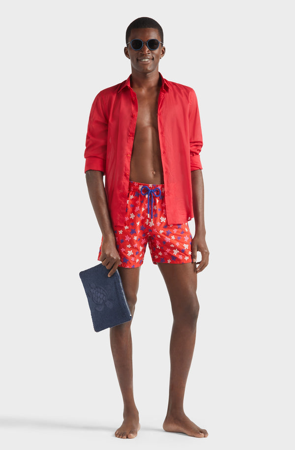 VILEBREQUIN Men Swim Shorts Embroidered Ronde des Tortues - Limited Edition