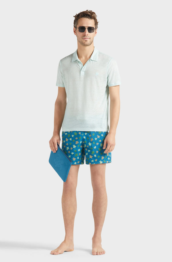 VILEBREQUIN Men Swim Shorts Embroidered Ronde des Tortues - Limited Edition