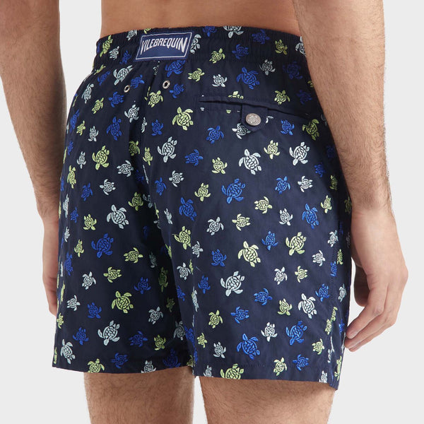 VILEBREQUIN Men Swim Shorts Embroidered Ronde des Tortues - Limited Edition