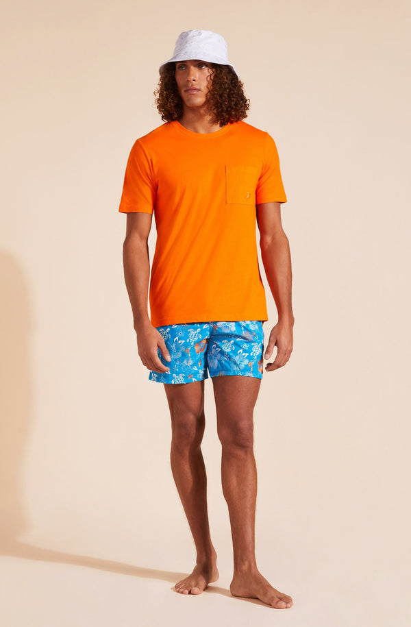 VILEBREQUIN Men Swim Shorts Embroidered Tropical Turtles - Limited Edition