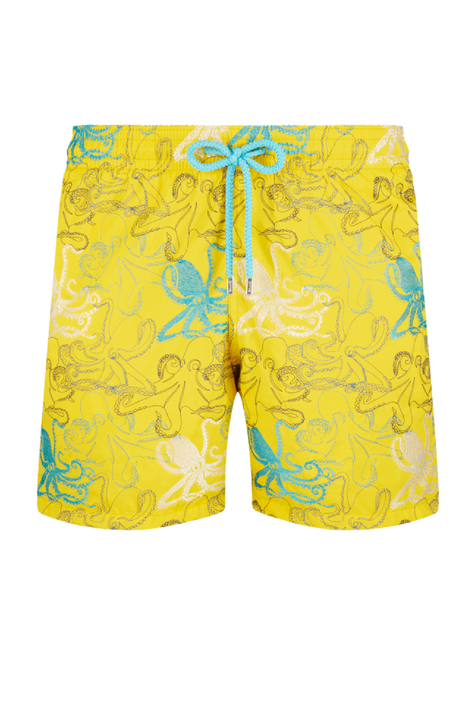 VILEBREQUIN Men Embroidered Swim Shorts Octopussy - Limited Edition