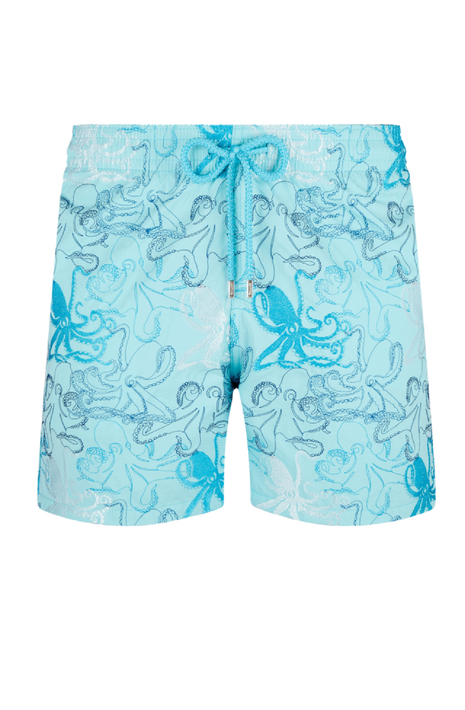 VILEBREQUIN Men Embroidered Swim Shorts Octopussy - Limited Edition