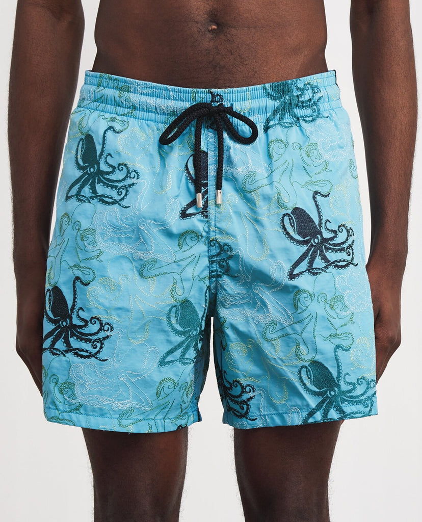 VILEBREQUIN Men Swim Shorts Embroidered Octopussy Limited