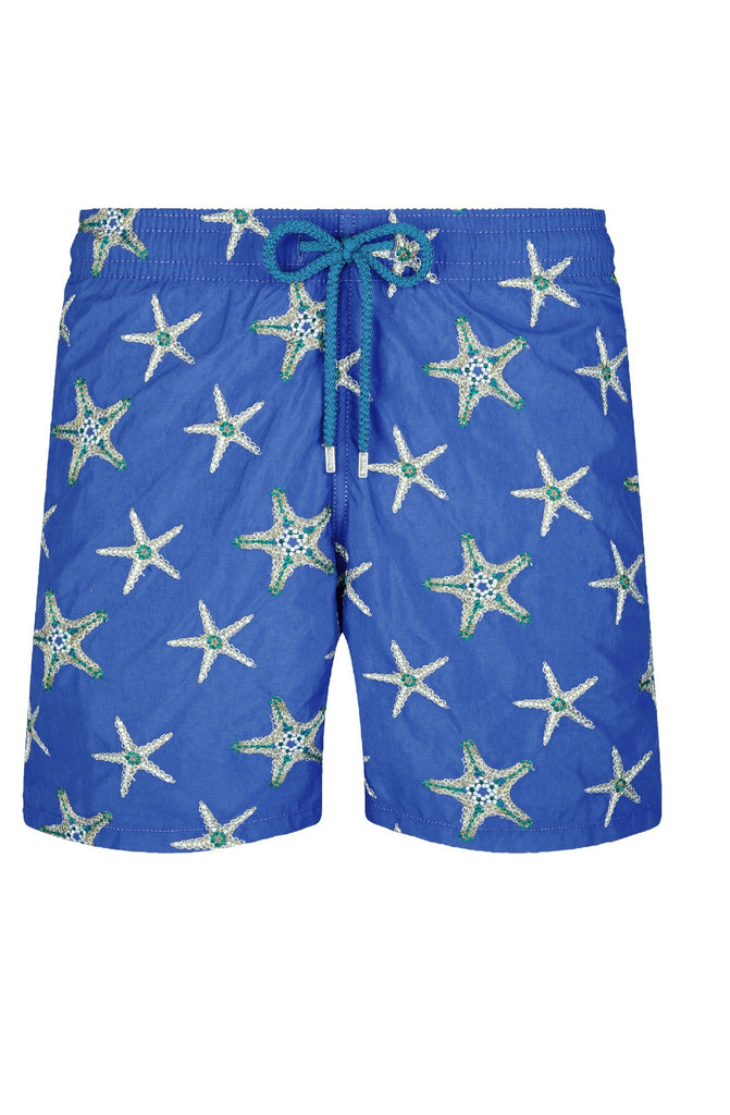VILEBREQUIN Men Swim Shorts Embroidered Starfish Dance - Limited Edition