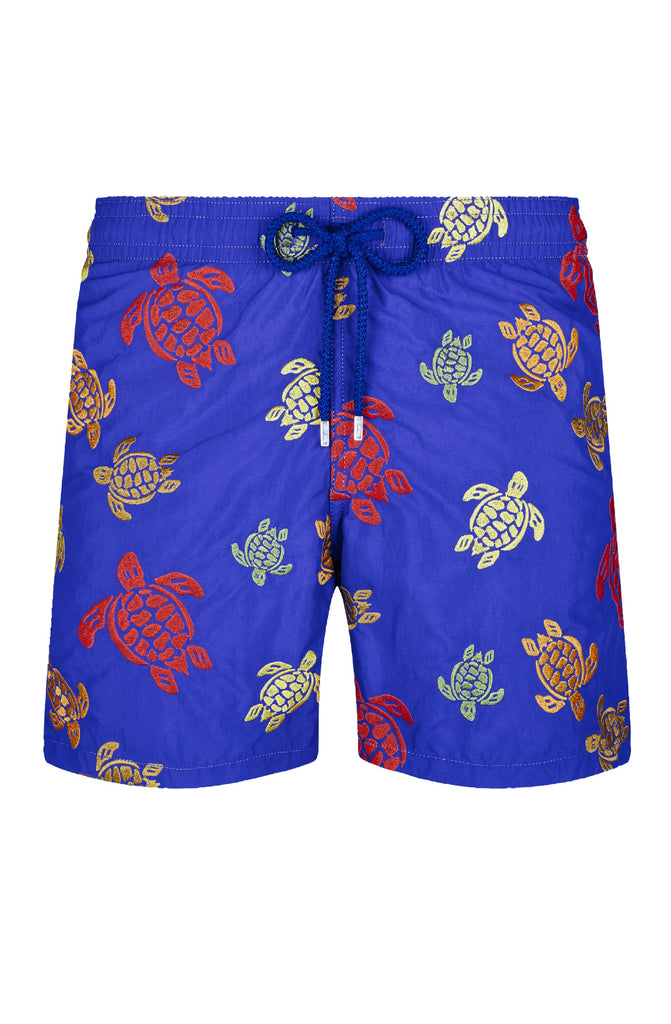 VILEBREQUIN Men Embroidered Swimwear Ronde Des Tortues - Limited Edition