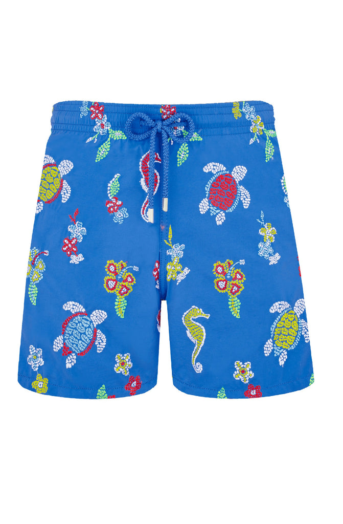 VILEBREQUIN Men Swim Shorts Embroidered Mosaique - Limited Edition