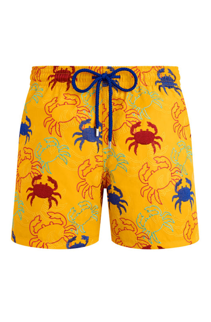 VILEBREQUIN Men Swim Shorts Embroidered Crab Ballons - Limited Edition