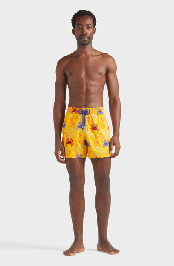 VILEBREQUIN Men Swim Shorts Embroidered Crab Ballons - Limited Edition