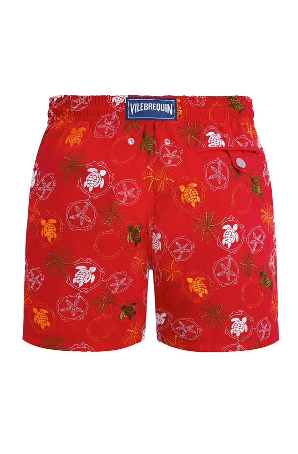VILEBREQUIN Men Swim Shorts Embroidered Oursins - Limited Edition