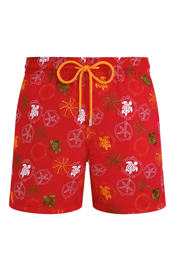 VILEBREQUIN Men Swim Shorts Embroidered Oursins - Limited Edition