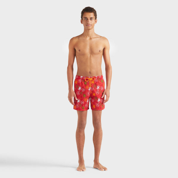VILEBREQUIN Men Swim Shorts Embroidered Oursins - Limited Edition