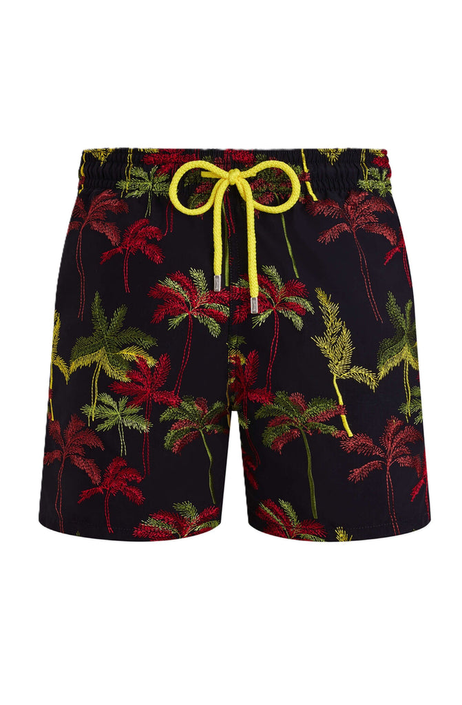 VILEBREQUIN Men Swim Shorts Embroidered Palm Offset - Limited Edition