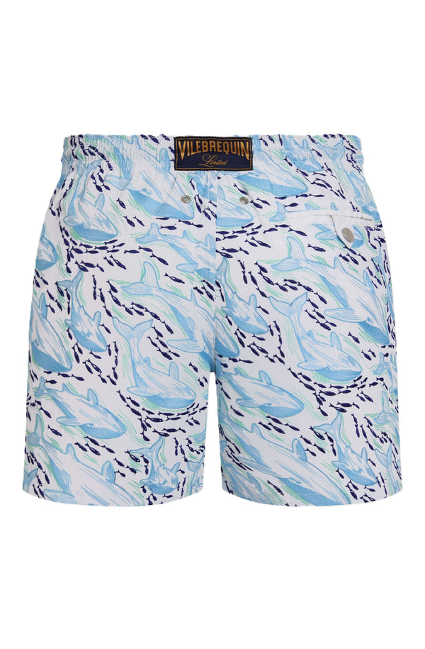 VILEBREQUIN Men Embroidered Swim Shorts Whales Offset - Limited Edition