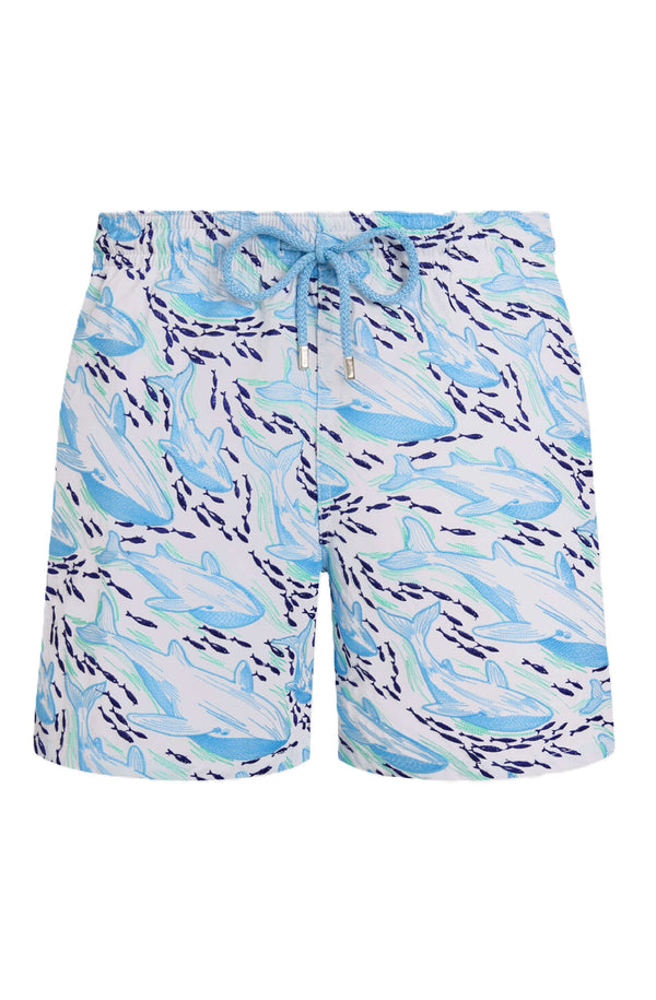 VILEBREQUIN Men Embroidered Swim Shorts Whales Offset - Limited Edition