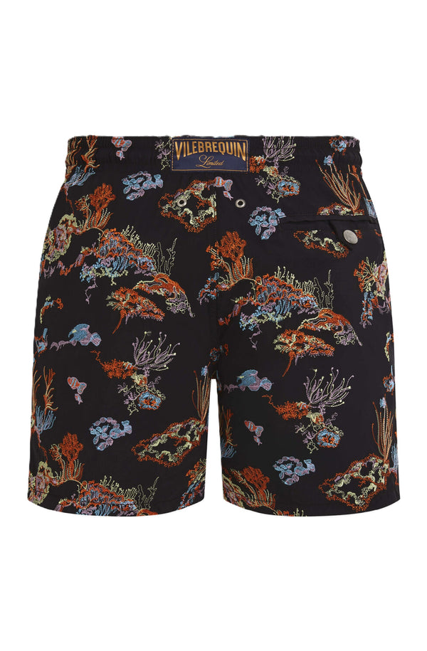 VILEBREQUIN Men Embroidered Swim Shorts Coral Reef - Limited Edition