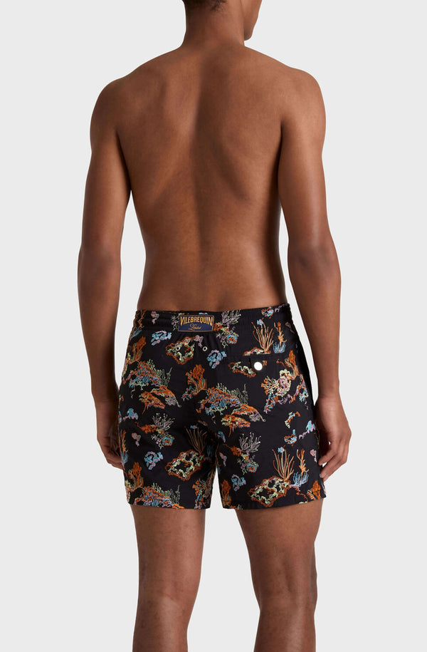 VILEBREQUIN Men Embroidered Swim Shorts Coral Reef - Limited Edition