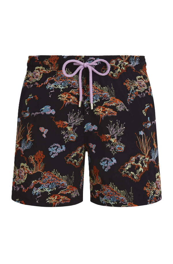 VILEBREQUIN Men Embroidered Swim Shorts Coral Reef - Limited Edition