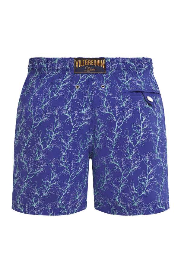 VILEBREQUIN Men Embroidered Swim Shorts X-Ray Seaweed - Limited Edition