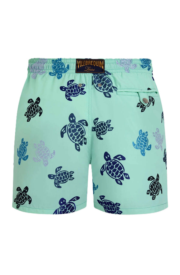 VILEBREQUIN Men Embroidered Swim Shorts Ronde des Tortues - Limited Edition
