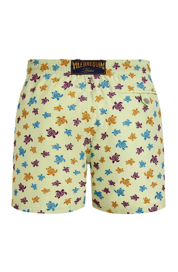 VILEBREQUIN Men Embroidered Swim Shorts Micro Ronde des Tortues - Limited Edition