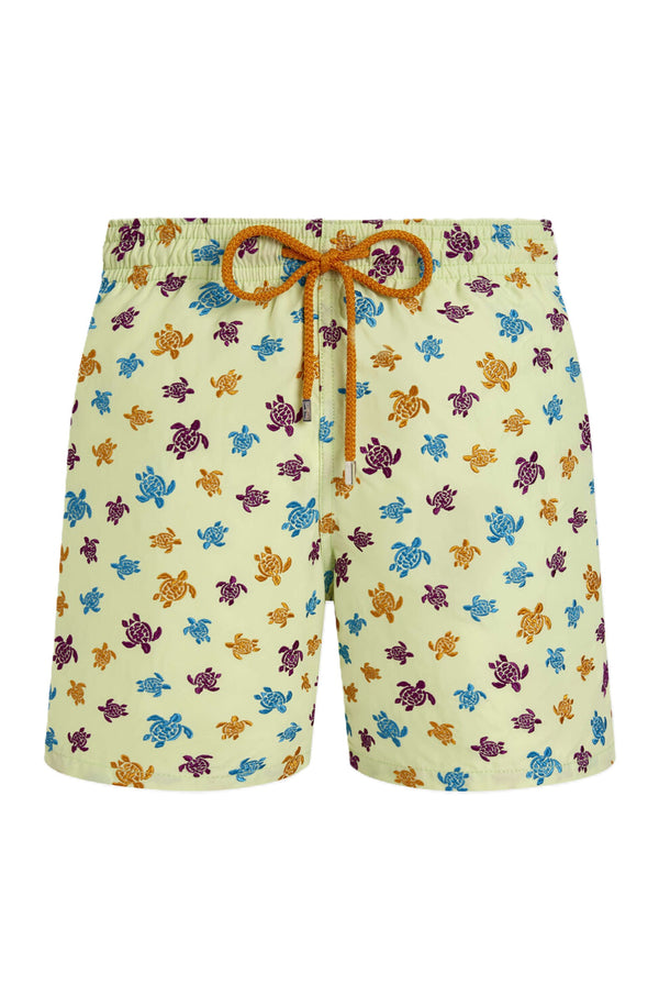VILEBREQUIN Men Embroidered Swim Shorts Micro Ronde des Tortues - Limited Edition