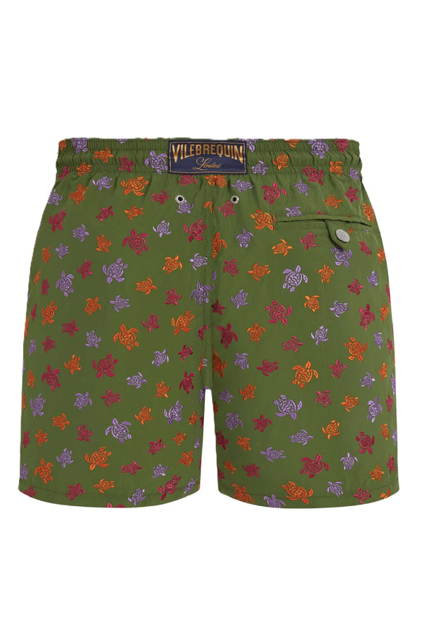 VILEBREQUIN Men Embroidered Swim Shorts Micro Ronde des Tortues - Limited Edition