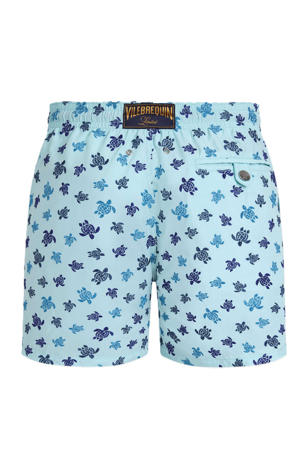 VILEBREQUIN Men Embroidered Swim Shorts Micro Ronde des Tortues - Limited Edition