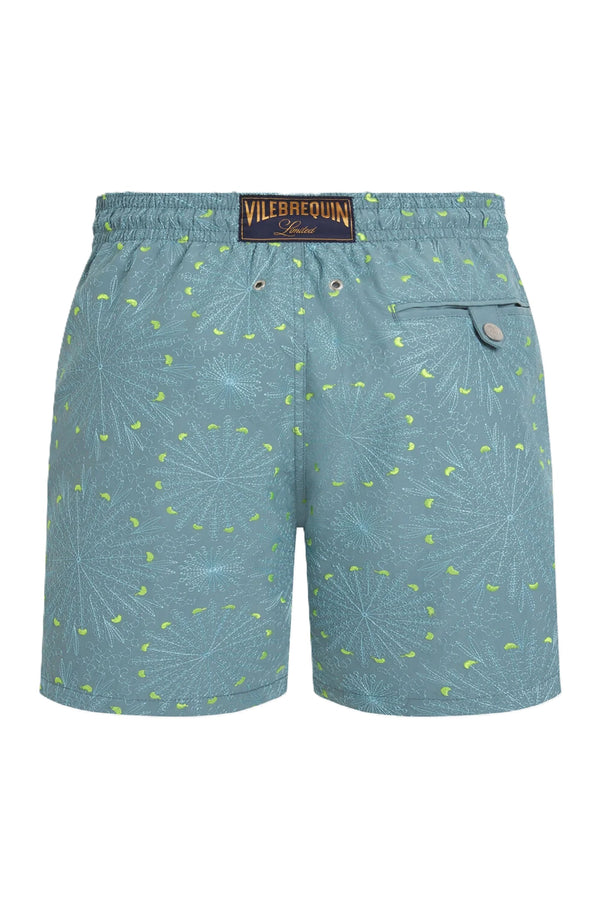 VILEBREQUIN Men Embroidered Swim Shorts Mosaic Urchin - Limited Edition