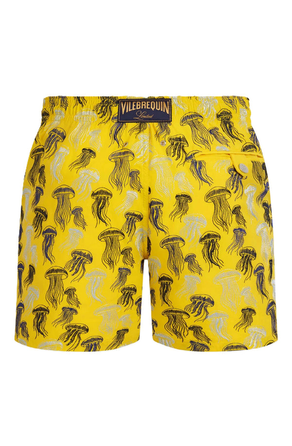 VILEBREQUIN Men Embroidered Swim Shorts Jellyfish Dance - Limited Edition