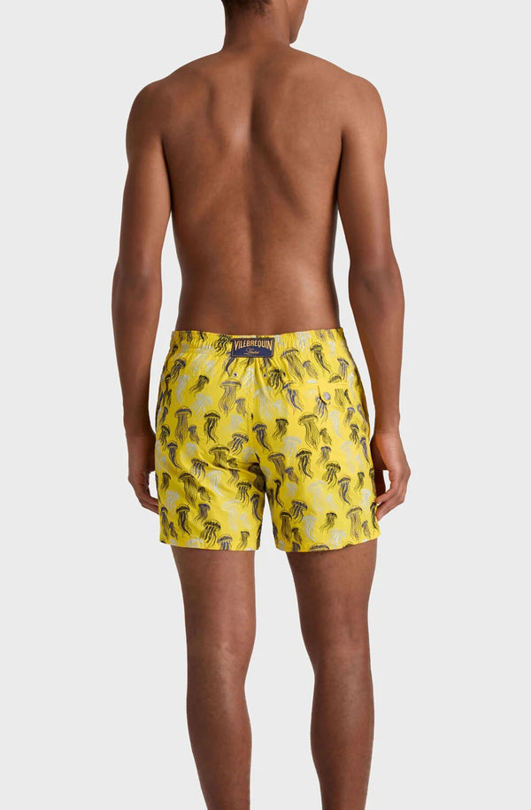 VILEBREQUIN Men Embroidered Swim Shorts Jellyfish Dance - Limited Edition