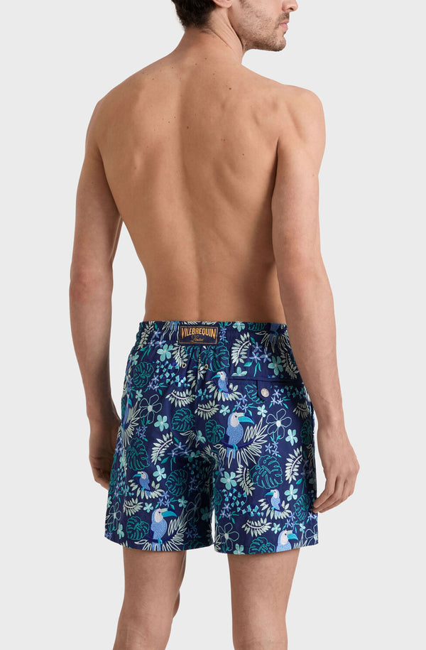 VILEBREQUIN Men Embroidered Swim Shorts Papel de Embrulho - Limited Edition