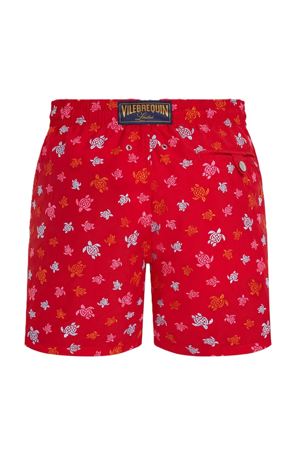 VILEBREQUIN Men Embroidered Swim Shorts Micro Ronde des Tortues - Limited Edition