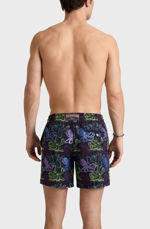 VILEBREQUIN Men Embroidered Swim Shorts Octopoulpes - Limited Edition