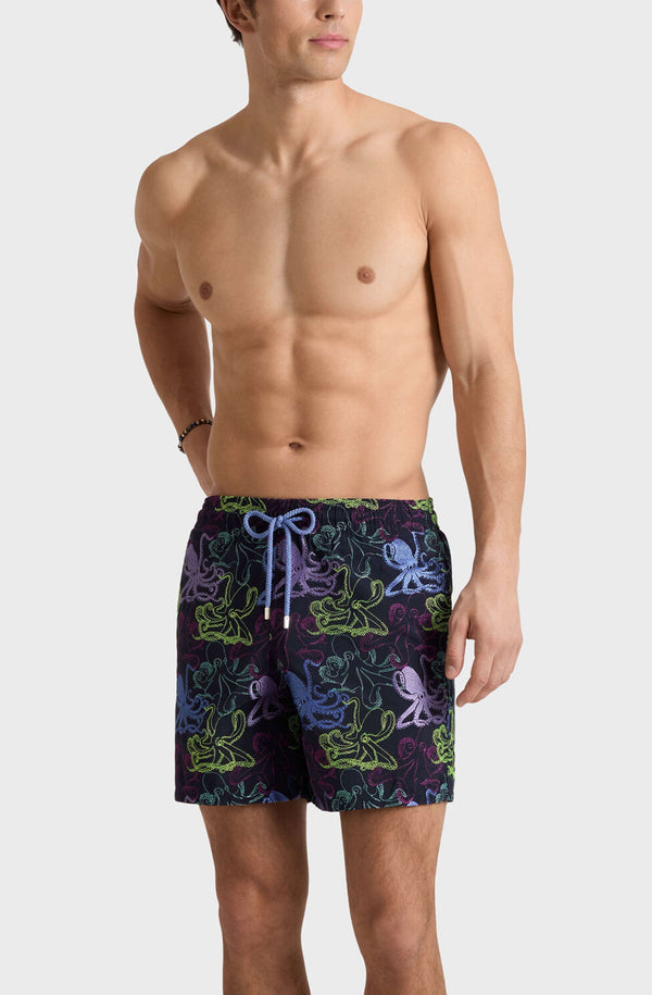 VILEBREQUIN Men Embroidered Swim Shorts Octopoulpes - Limited Edition