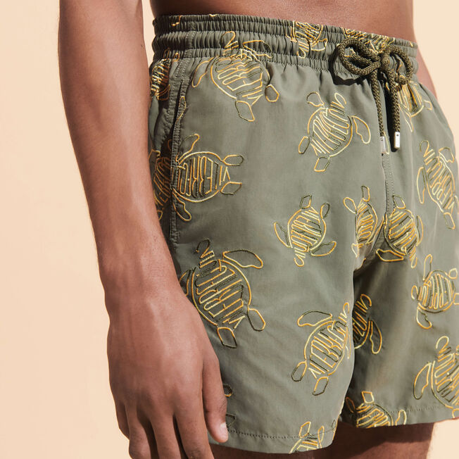VILEBREQUIN Men Swim Shorts Embroidered VBQ Turtles - Limited Edition