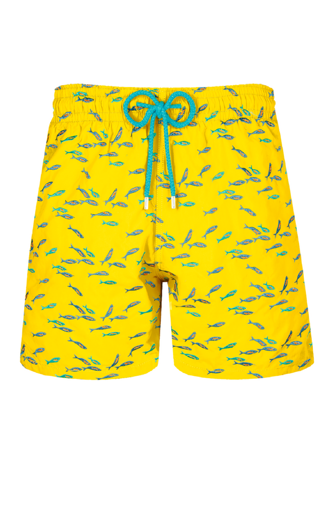 VILEBREQUIN Men Swim Trunks Embroidered Gulf Stream - Limited Edition