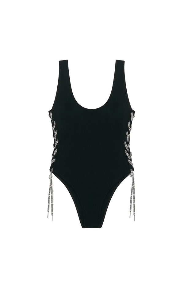 PAIN de SUCRE Women Moby Scooped-Out with Lacing Swimsuit