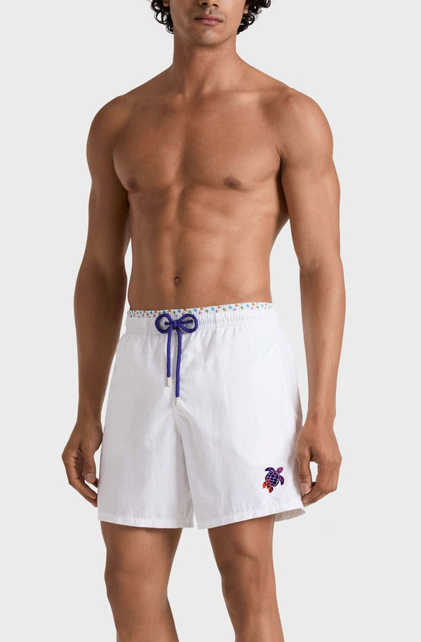 VILEBREQUIN Men Swim Shorts Bicolor Micro Ronde des Tortues
