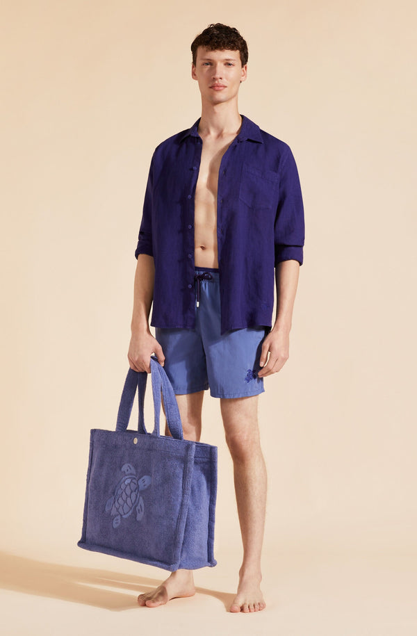 VILEBREQUIN Men Swim Shorts Solid Bicolor