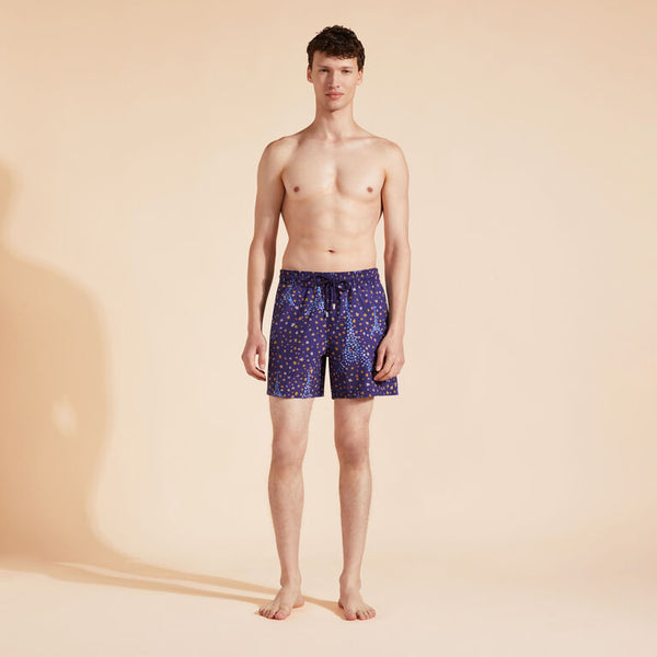 VILEBREQUIN Men Swim Shorts Eiffel Turtles
