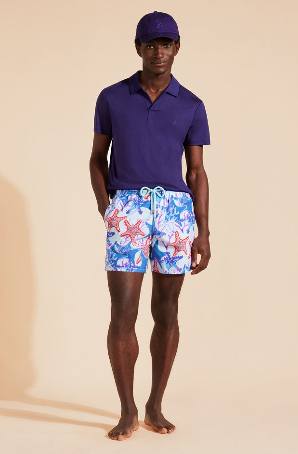 VILEBREQUIN Men Swim Shorts Glowed Stars